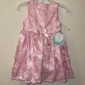 Pink baby/toddler girls dress 👗